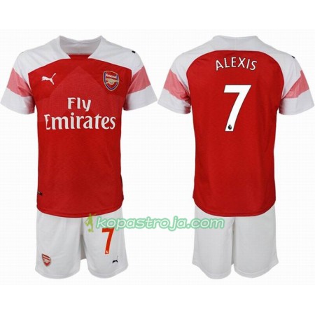 Billiga Fotbollströjor Arsenal ALEXIS 7 Barn Hemma tröja 2018/19 Kortärmad